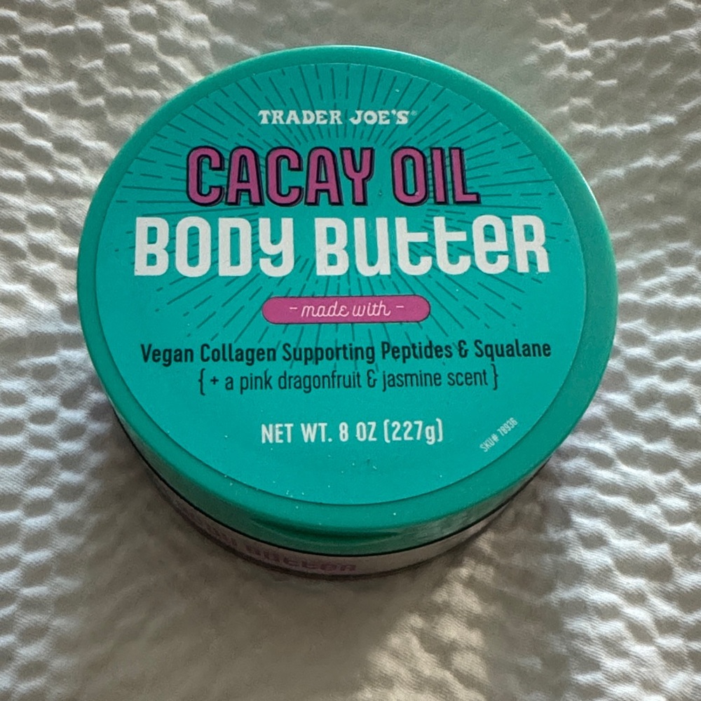 NWT Trader Joe's Cacay Oil Body Butter - Smells like BACCARAT ROUGE 540